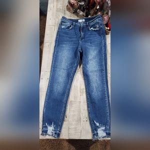 Vervet high waist skinny jeans